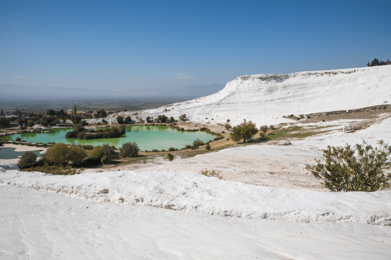 Kusadasi: Pamukkale Hot Spring & Hierapolis Small-Group Tour