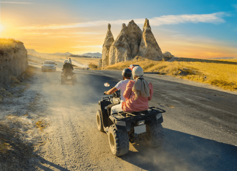 Cappadocia: Guided ATV Tour with Hotel Pickup
