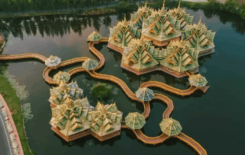 From Bangkok: Samut Prakan Ancient Private City Tour