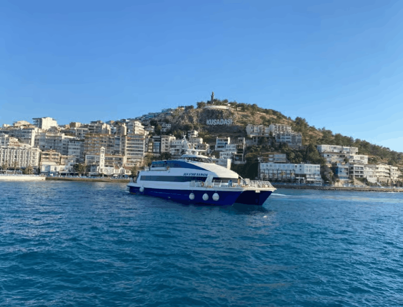 From Kusadasi: Roundtrip Ferry to Samos with Hotel Transfer