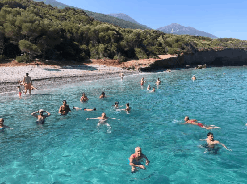 Kusadasi: Aegean Sea Boat Tour with Lunch