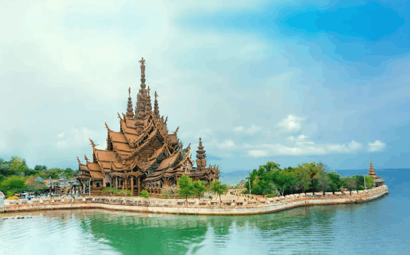 Pattaya: The Sanctuary of Truth Entry Ticket with Transfer
