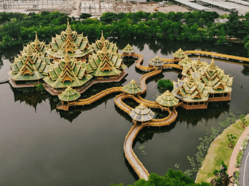 Bangkok: Ancient City and/or Erawan Museum Ticket