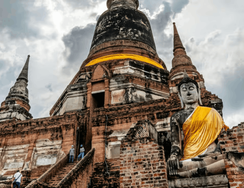 From Bangkok: Ayutthaya Heritage Tour with Sunset Boat Ride